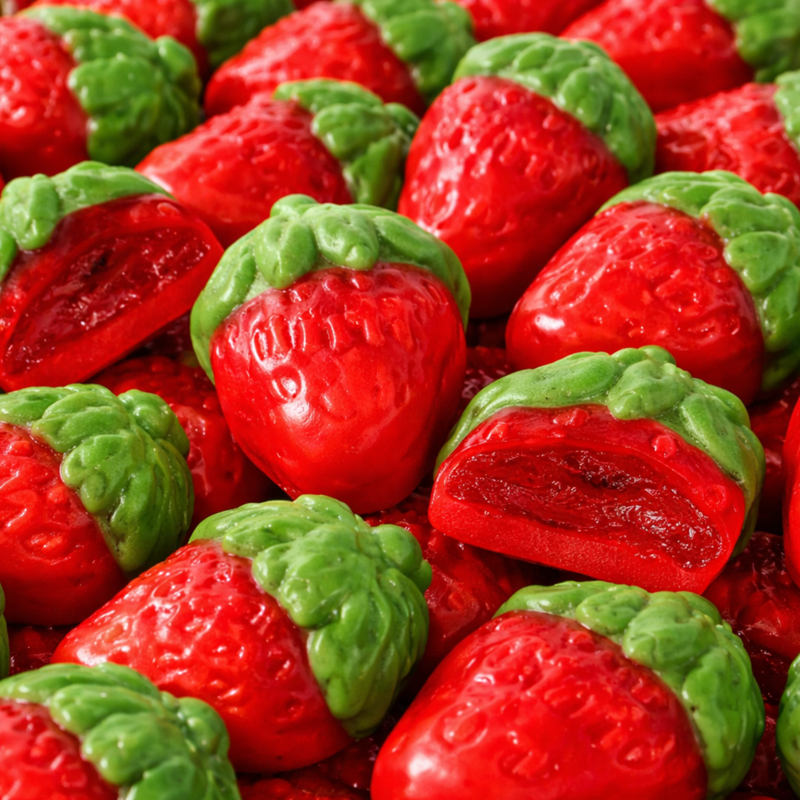 Morangos Selvagens Recheados