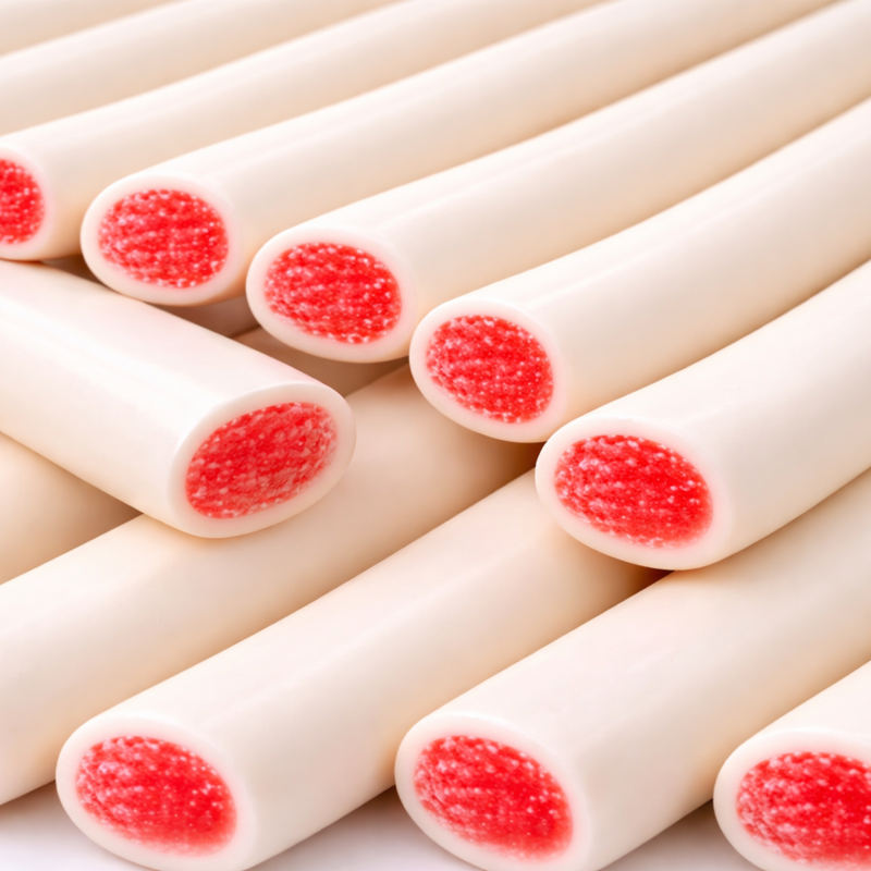 Tubo Nata e Morango Jumbo